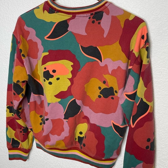 Marine Layer sweatshirt Anytime fleece print sz XS pullover - Picture 3 of 9